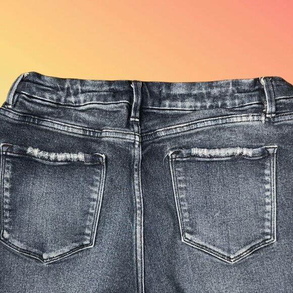 KanCan Distressed Skinny Fit Button Fly Jeans Size 15 28x27 #234 - Picture 6 of 8